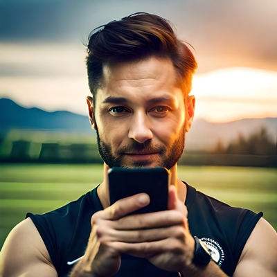Um homem feliz por apostar numa casa de apostas estrangeira
